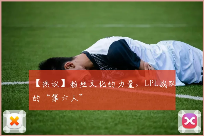 【热议】粉丝文化的力量,LPL战队的“第六人”